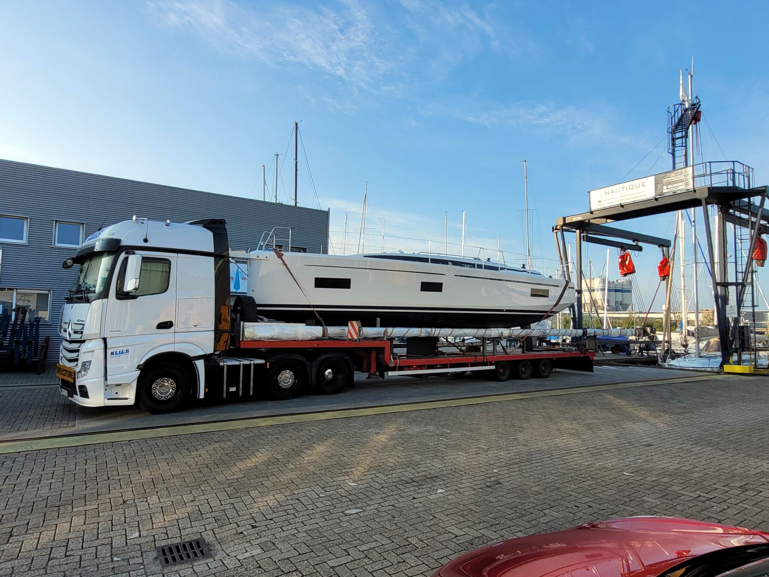 Frisch aus der Werft…